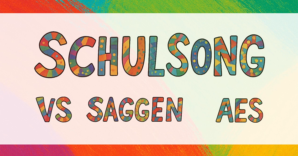 Schulsong VS Saggen/AES